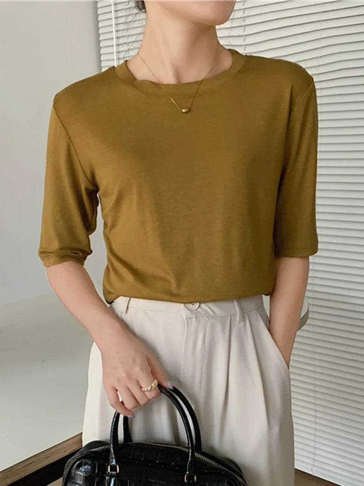 ZomerGlans Elegante T-shirt Estiva