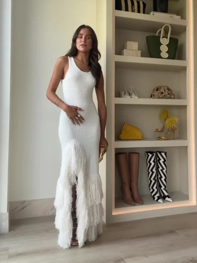 GlamourCouture Robe à Franges