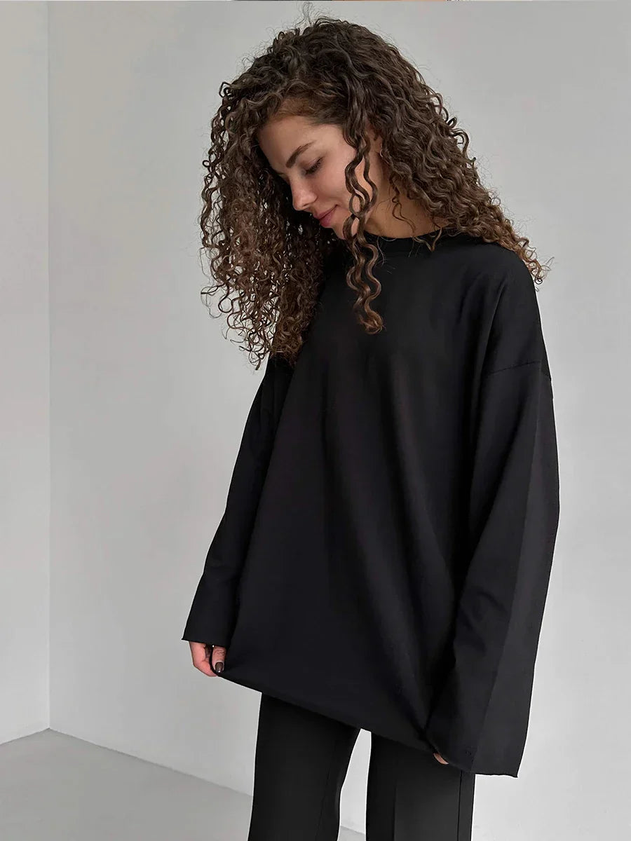Luna | Oversized Basic Trui