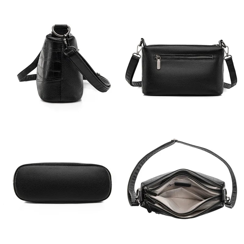 Chique Diva Luxe Leren Handtas