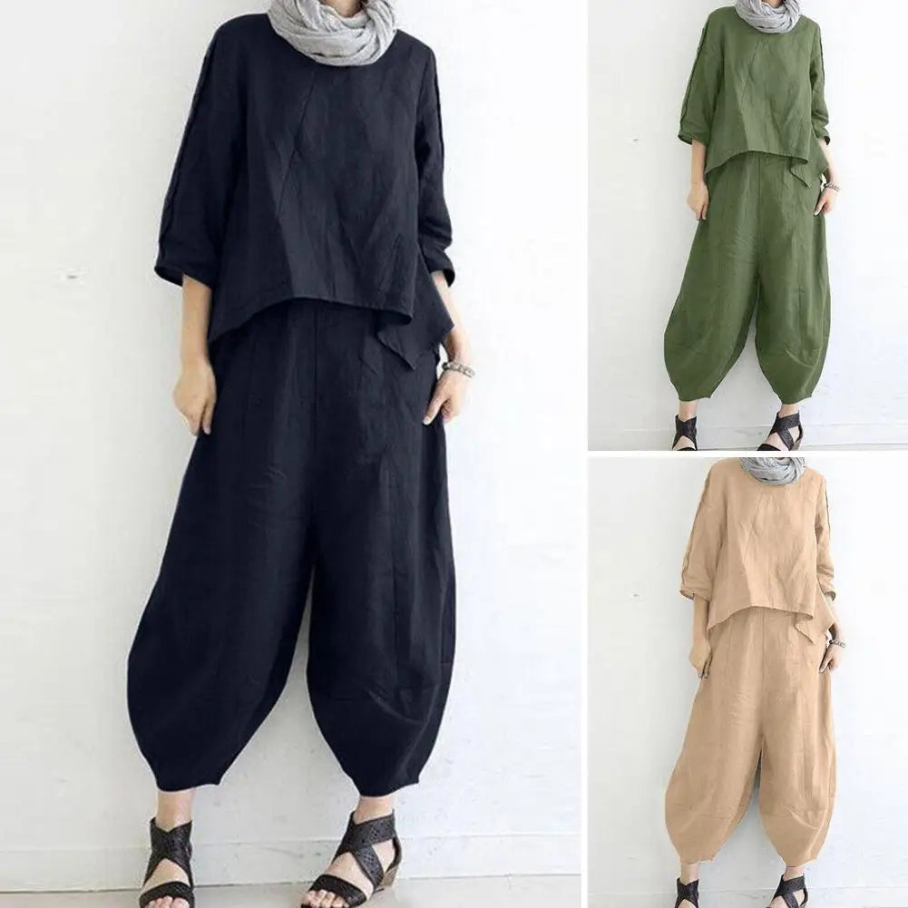 SereneStijl Luxe Harem Pantsuit