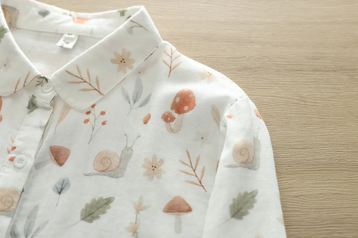 MoriMushroom Mushroom Blouse