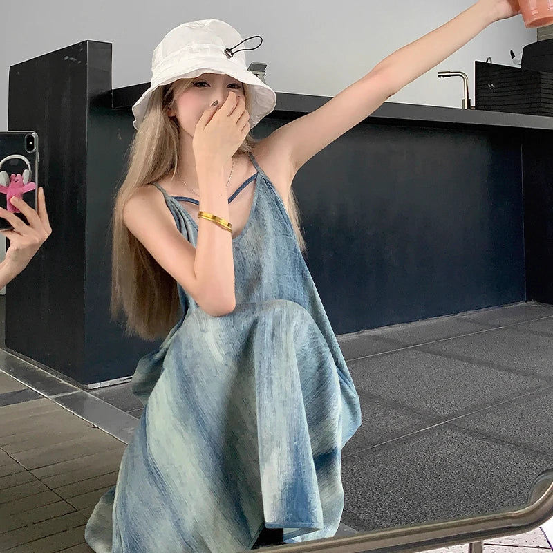 Robe Tie-Dye Sunshine Waves