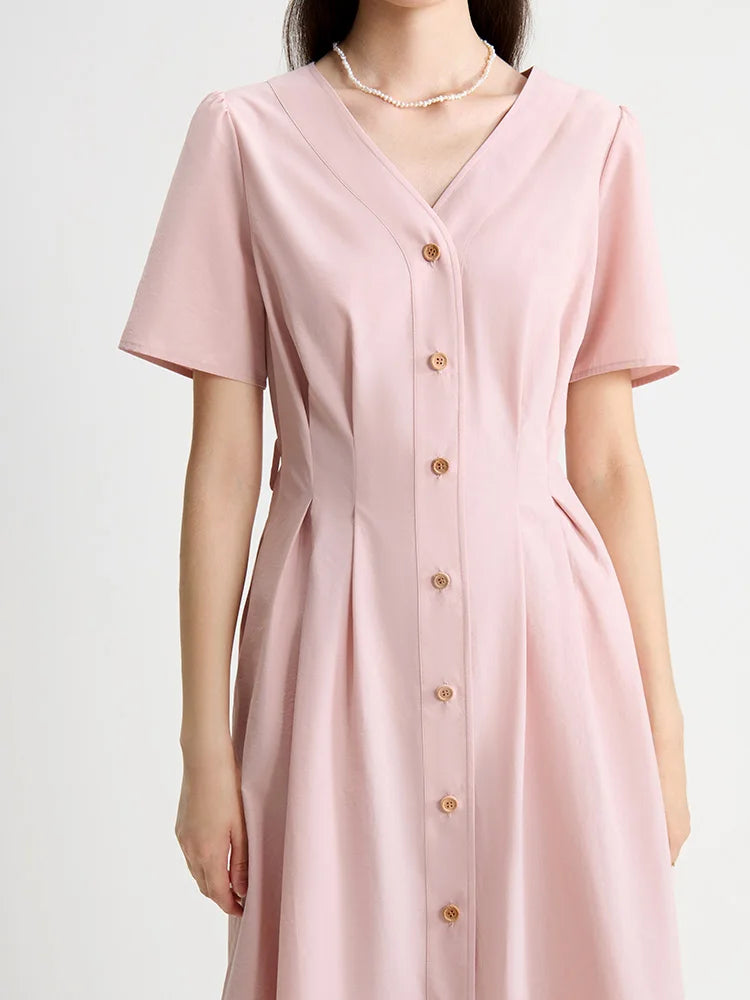 Robe d'été rose KustKoningin