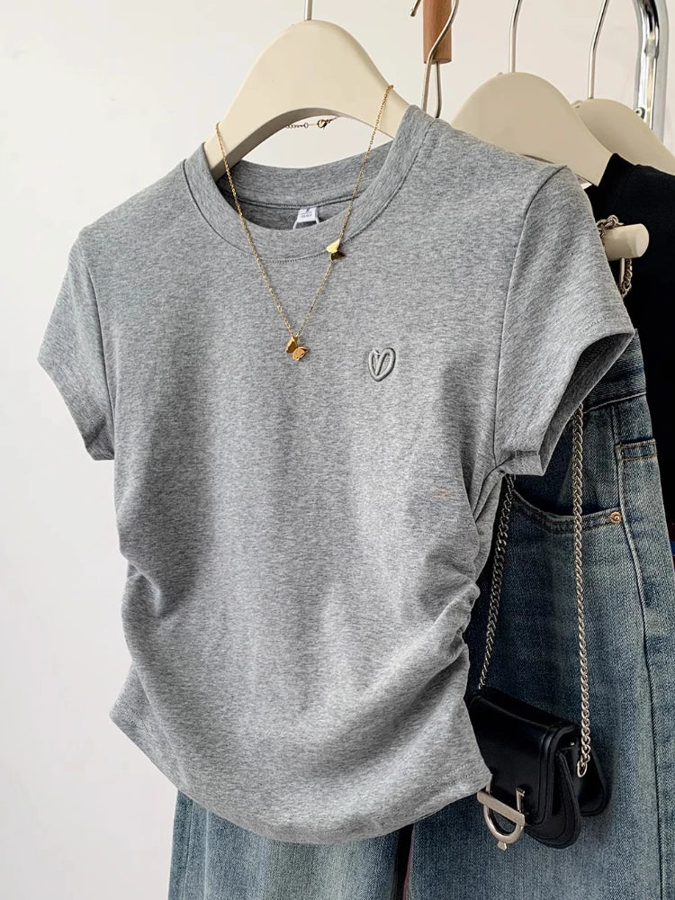 Amorelle Hartjes Slim Fit T-Shirt