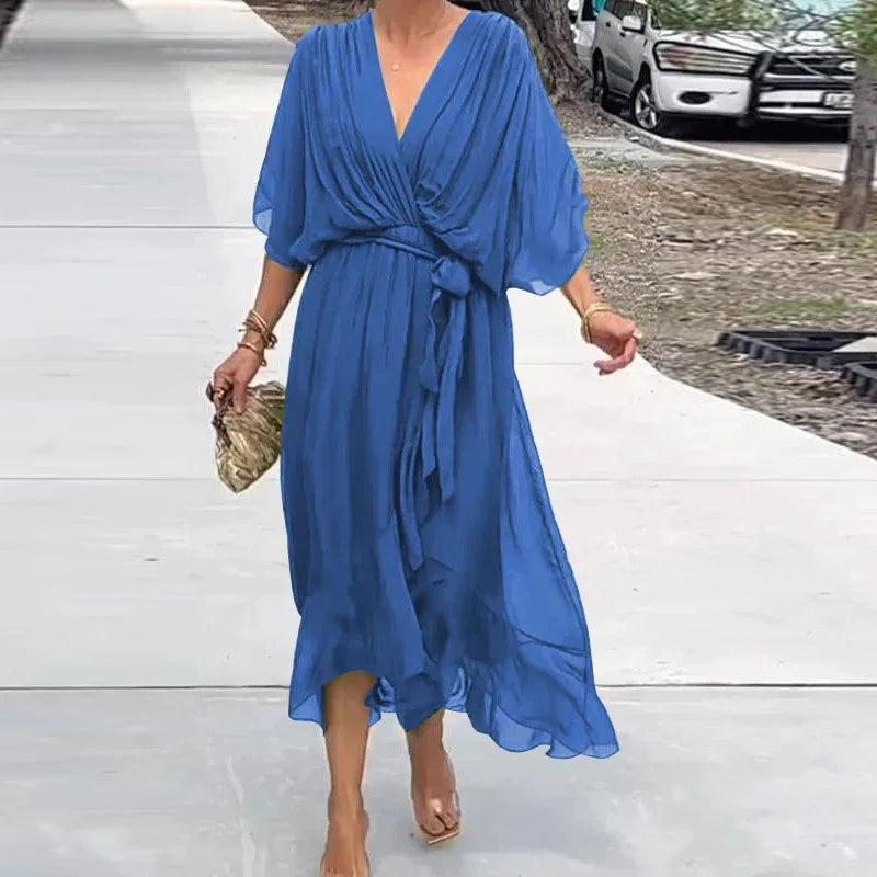 Robe en chiffon d'été RefinedRoses