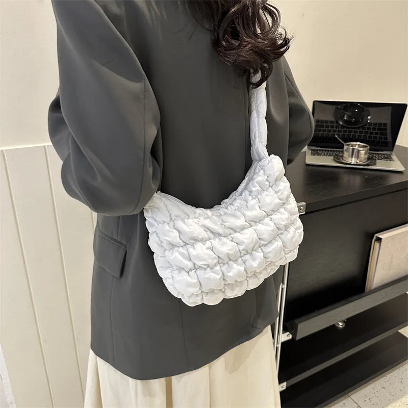 MarisaLuxe stilvolle gesteppte Schultertasche