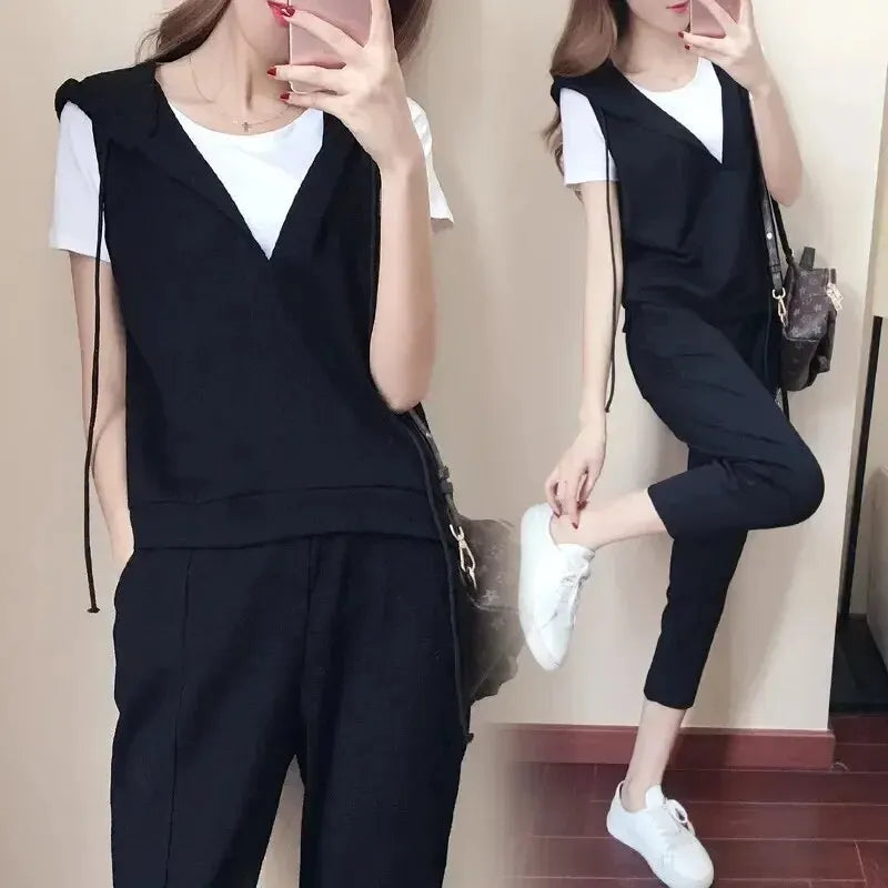 FemmeFit Elegance Casual Set