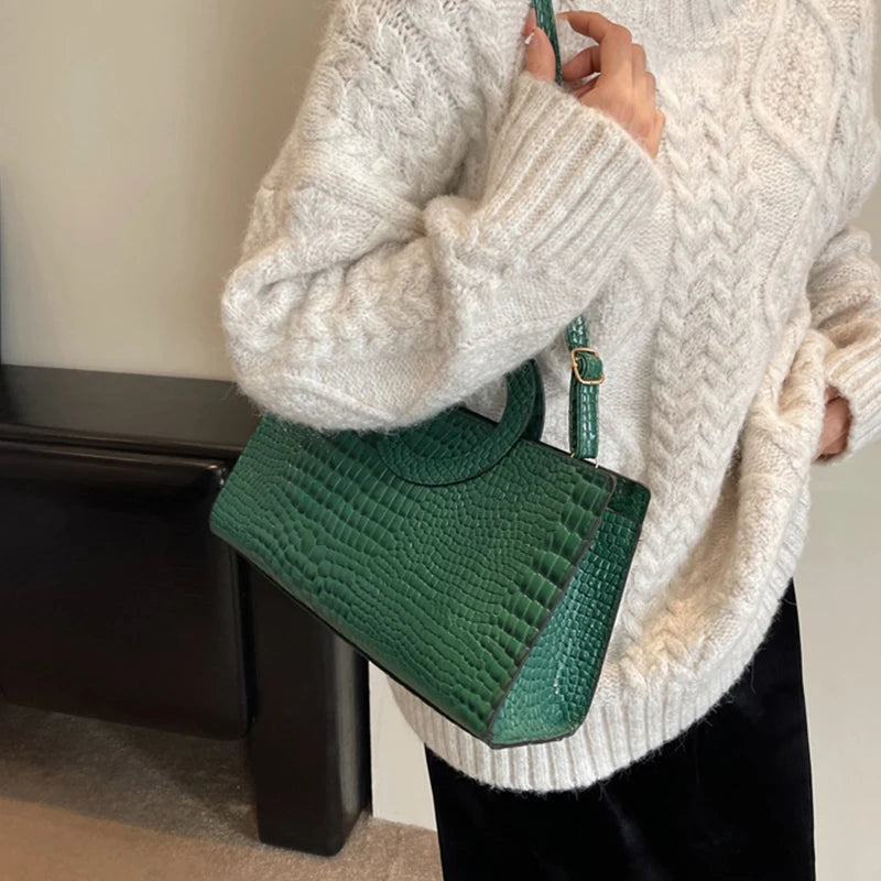 LuxaCroco Luxe Crocodile Handbag
