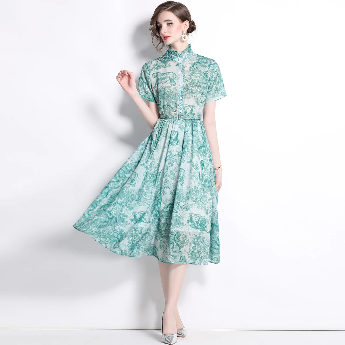 Robe d'été rétro Belleza Moda