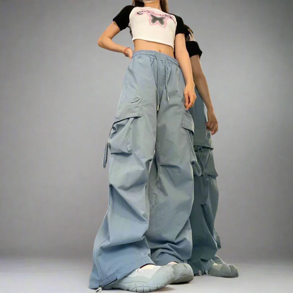 Heidelberg | Pantaloni Oversize Retrò da Donna | Rosa