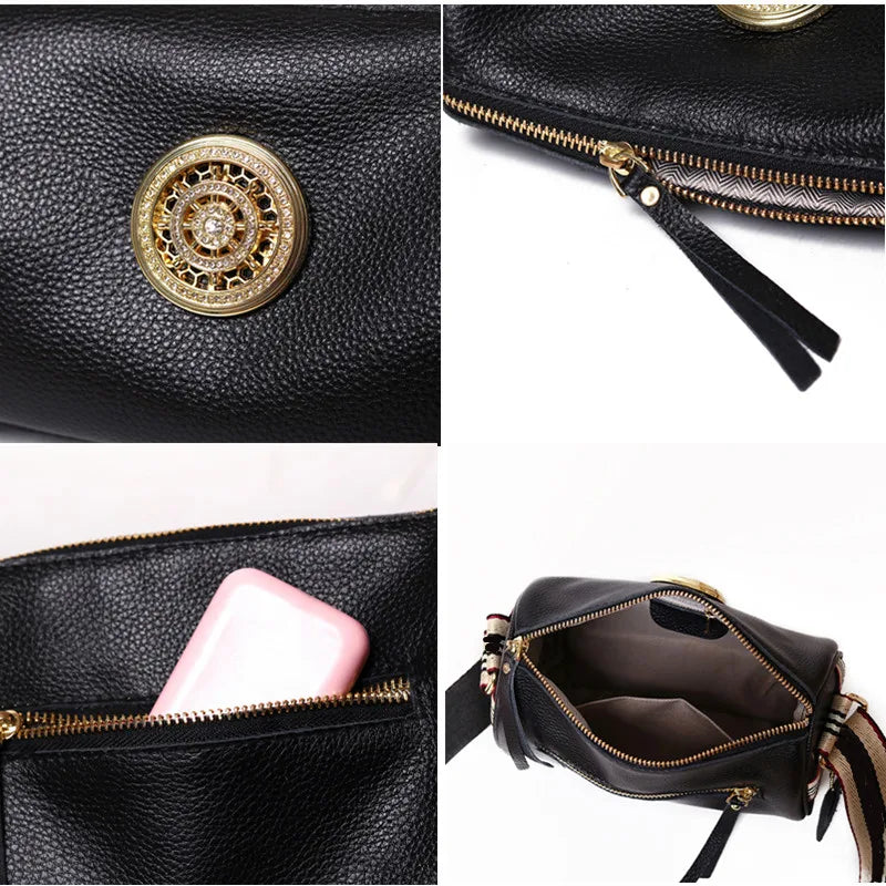 Borsa a Mano in Pelle Rotante Aurelia Luxe