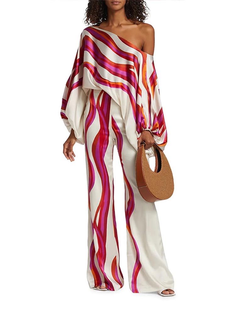 Set due pezzi con spalle scoperte