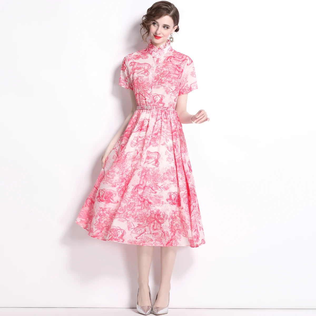 Robe d'été rétro Belleza Moda