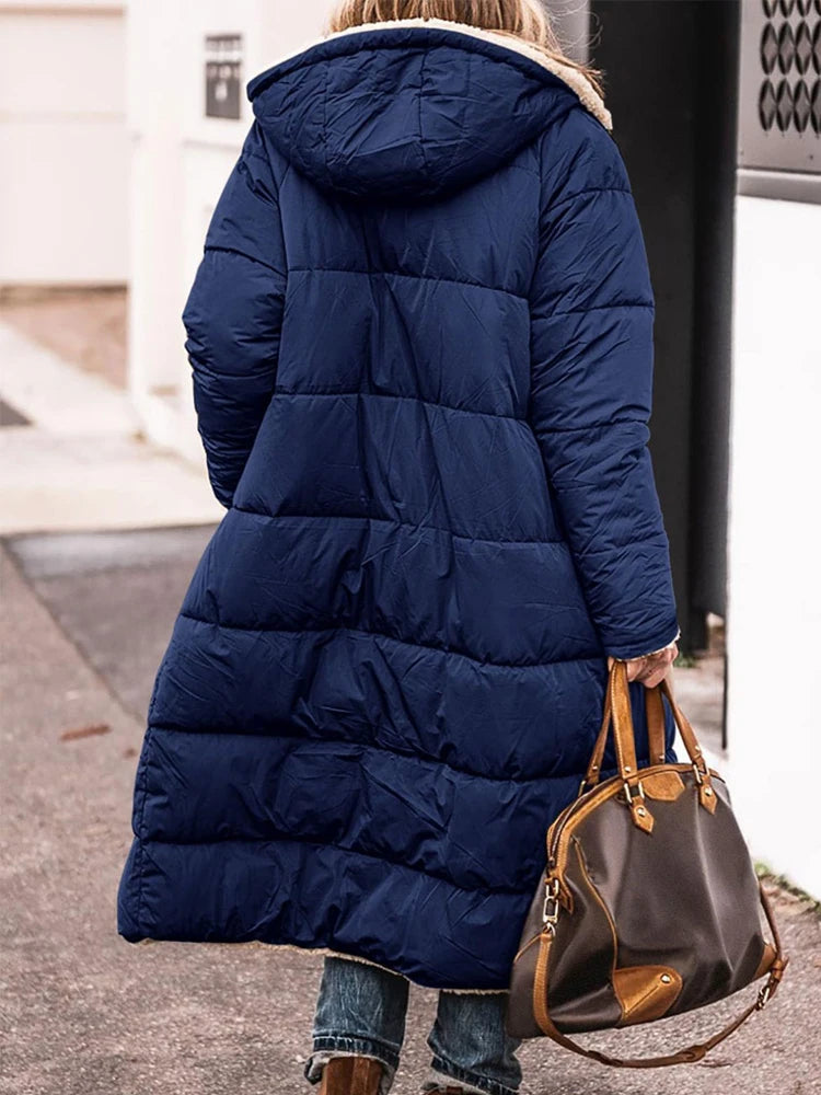 WinterElegance Giacca Invernale di Cotone per Donna