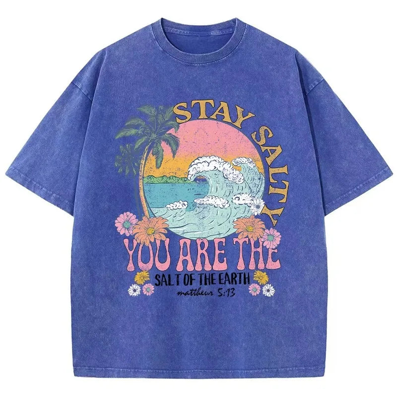ZephyrWear Ocean Casual T-Shirt