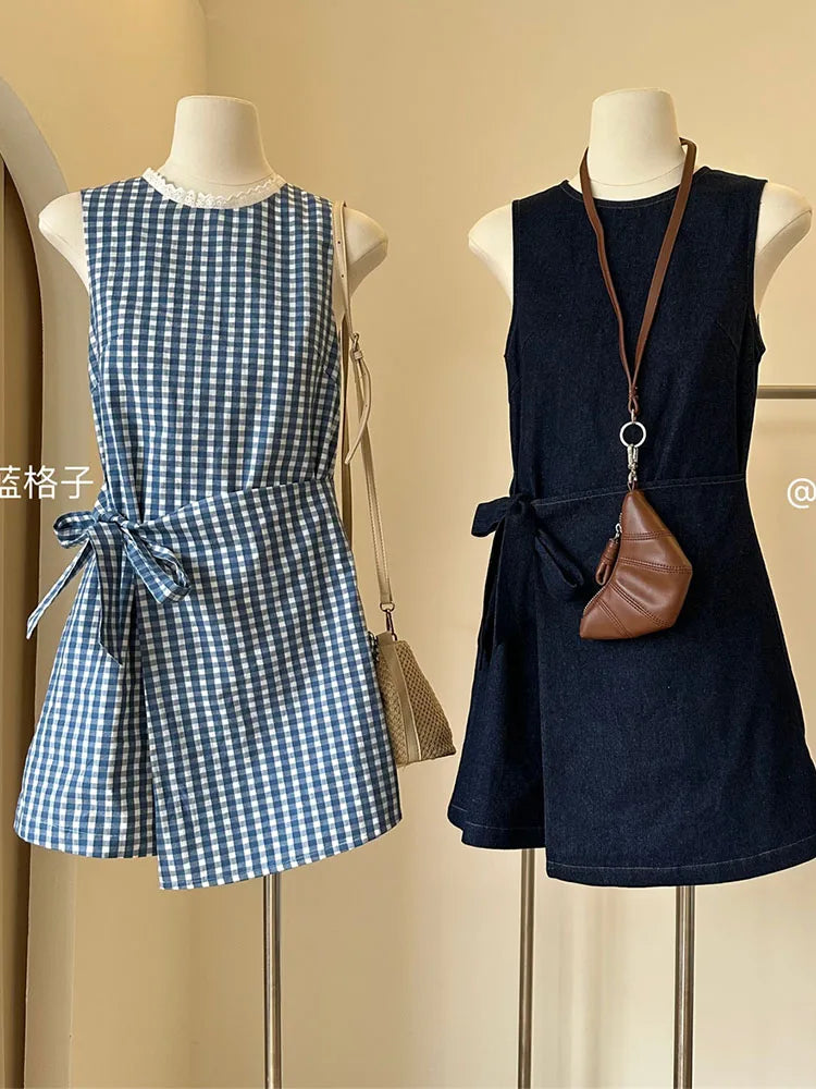 Mirellina Elegant Denim Jurk