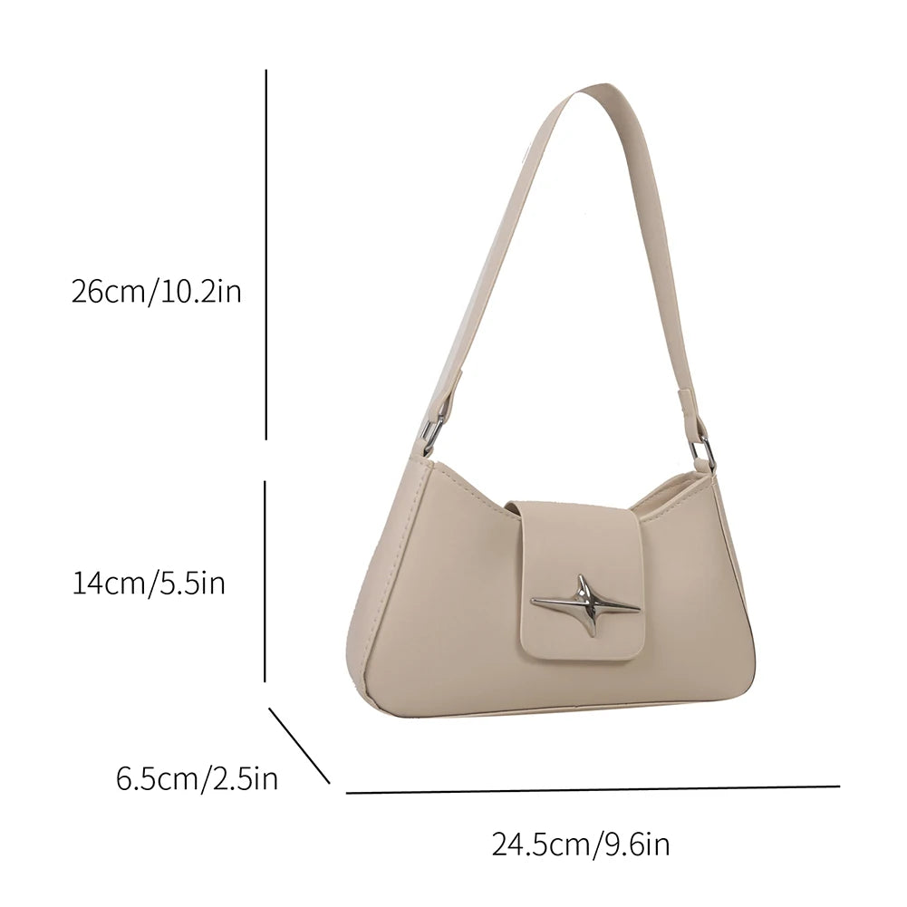 Luxura Vintage Borsa a Spalla in Pelle