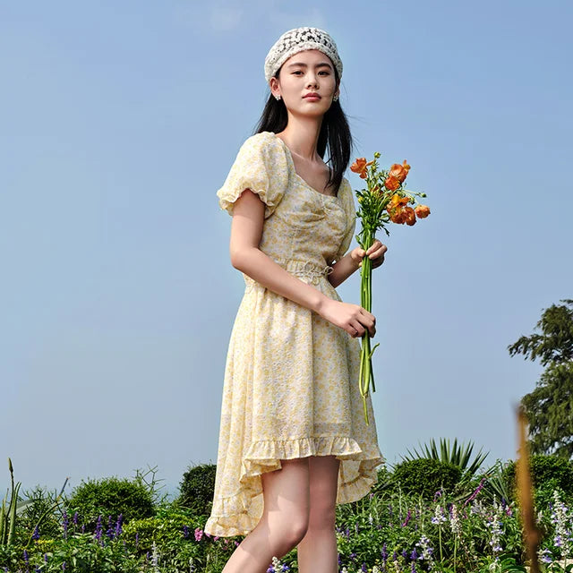 Semir Zomerjurk met Pofmouw - Zomerse Frisheid