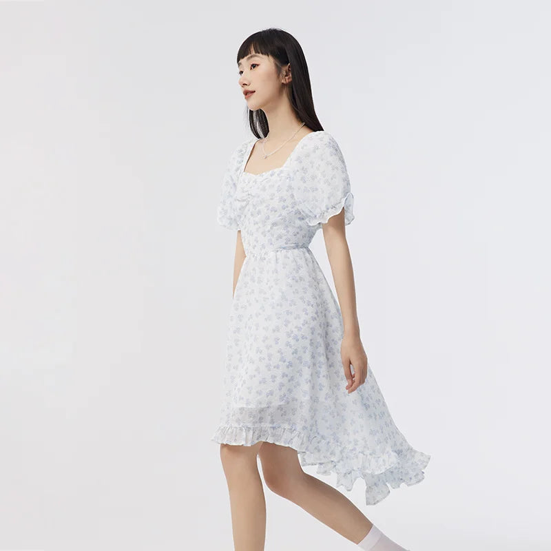 Semir Zomerjurk met Pofmouw - Zomerse Frisheid