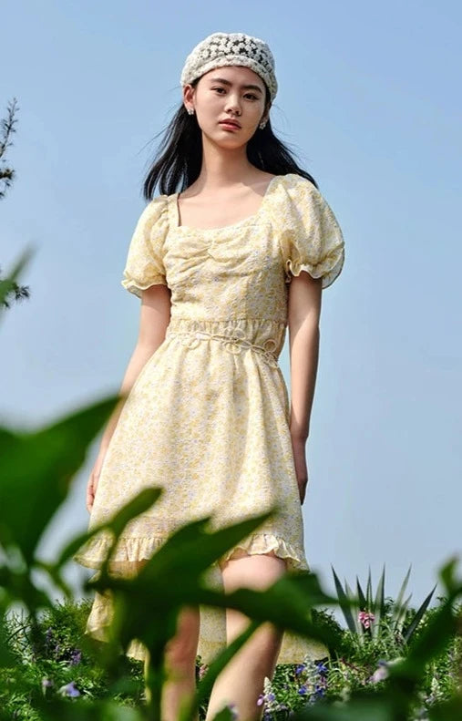 Semir Zomerjurk met Pofmouw - Zomerse Frisheid