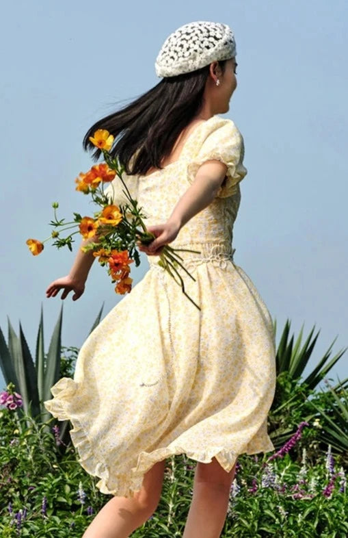 Semir Zomerjurk met Pofmouw - Zomerse Frisheid