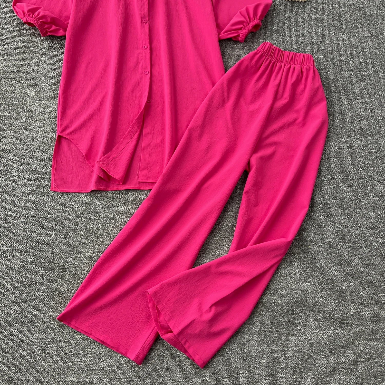 Stella Fashion Zomerse Set met Wijde Broek