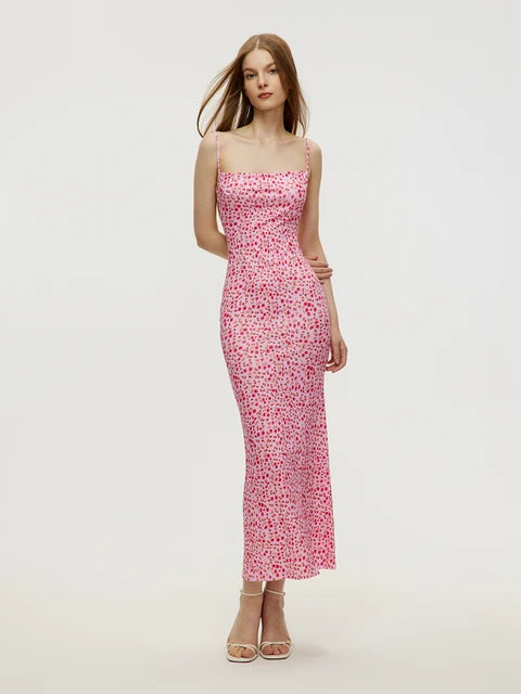 Modieuze Sexy Jarreteljurk Met Print