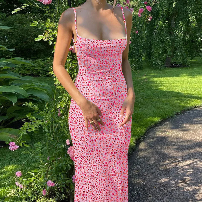 Modieuze Sexy Jarreteljurk Met Print