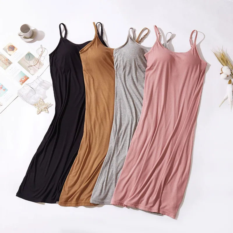 Velvet Dreams Modal Katoenen Nachtjurk