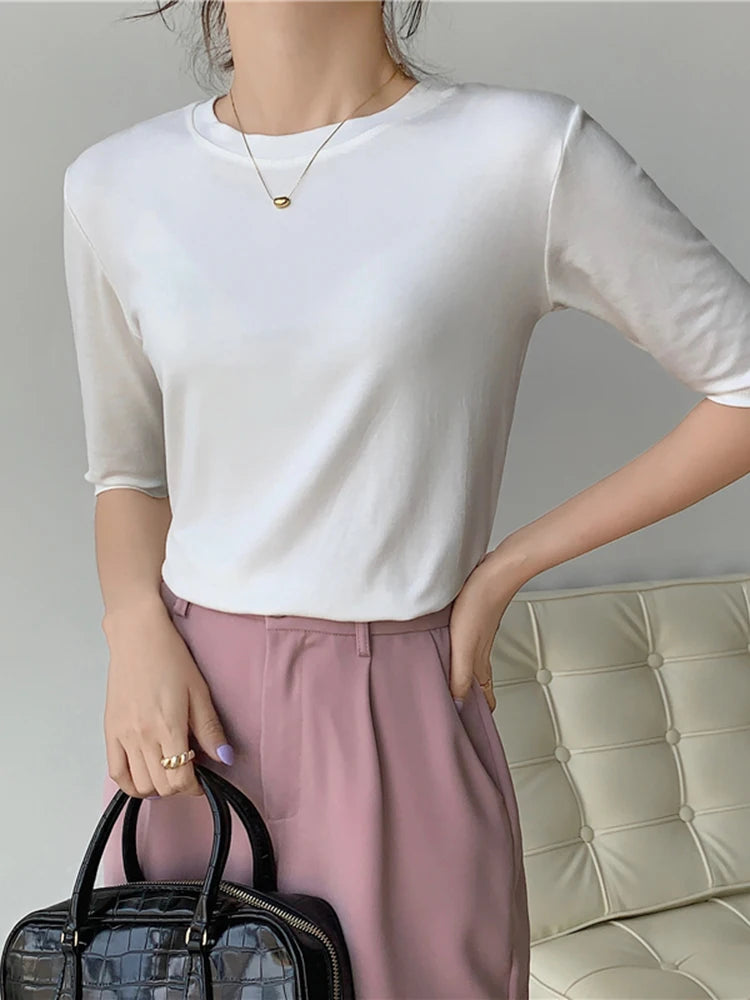 ZomerGlans Elegante T-shirt Estiva