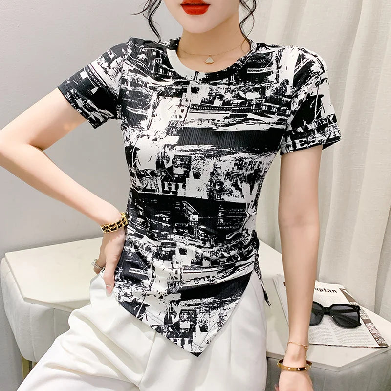 Luzia Mode Summer Printed T-Shirt