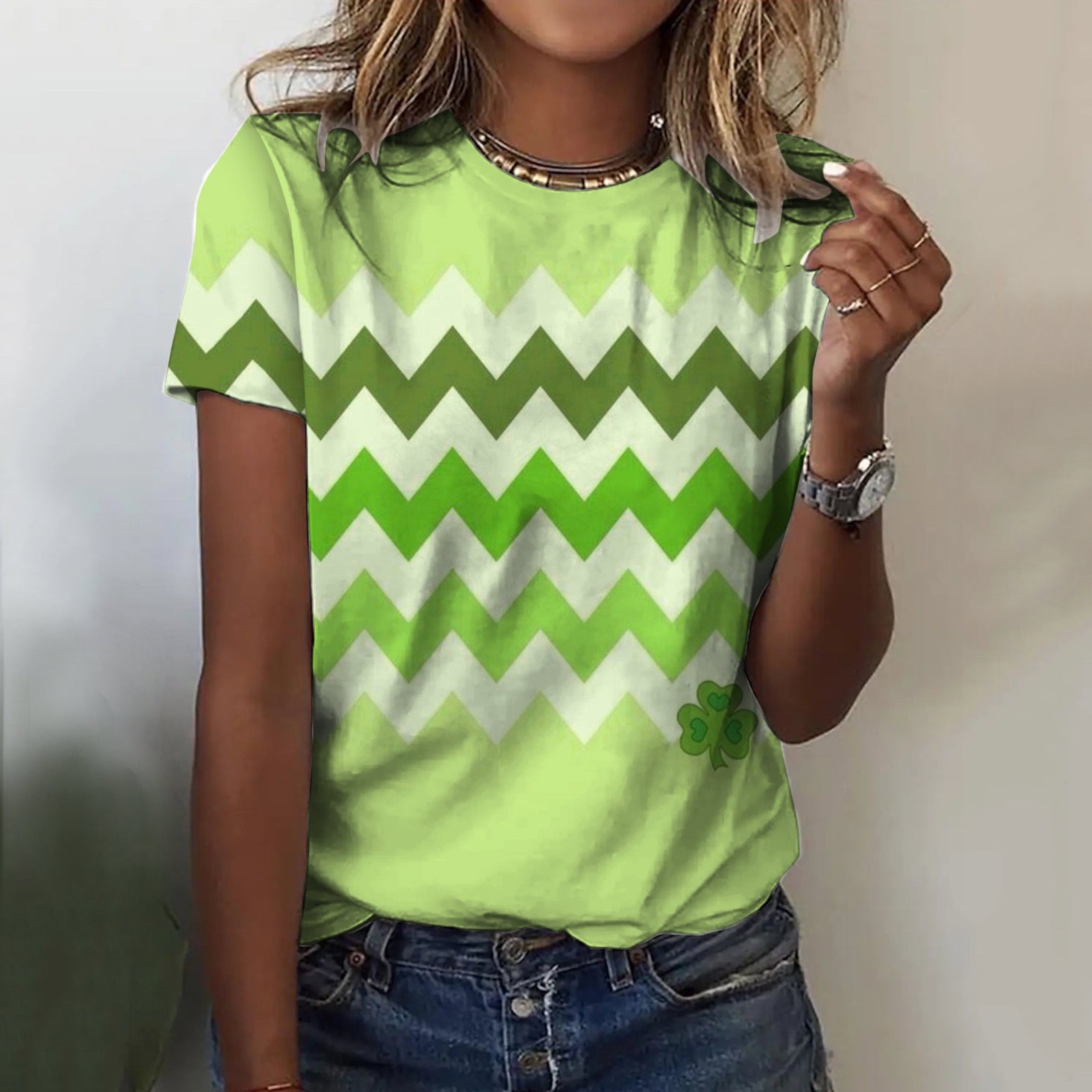 Smile & Happiness Clover T-shirts