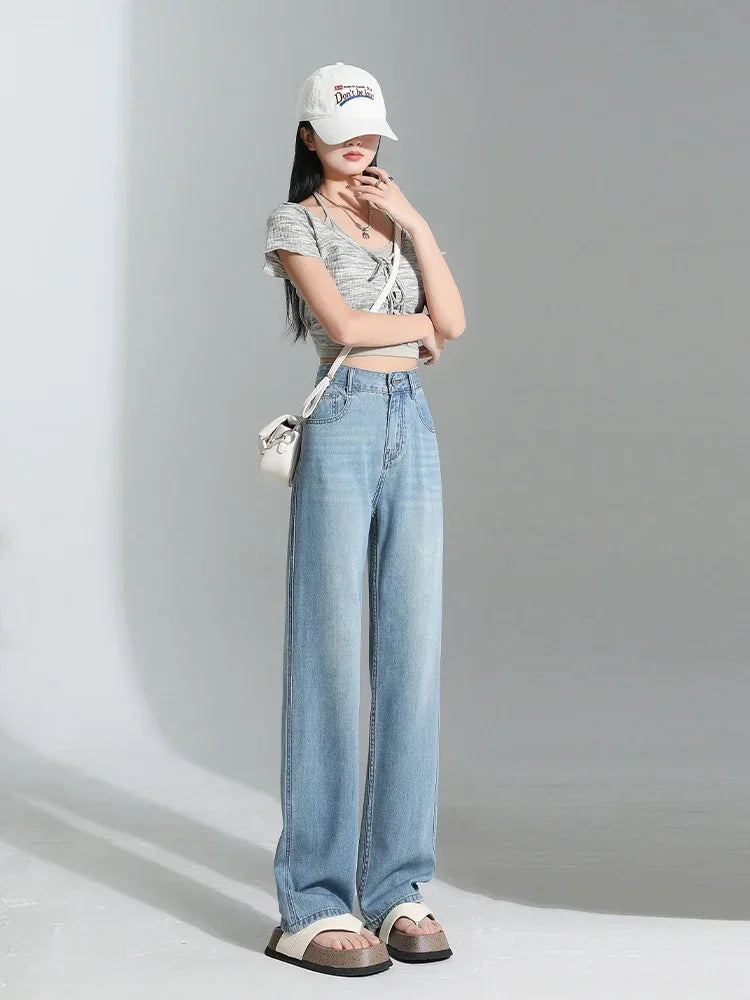 LuxeDenim High Waist Jeans in Übergröße