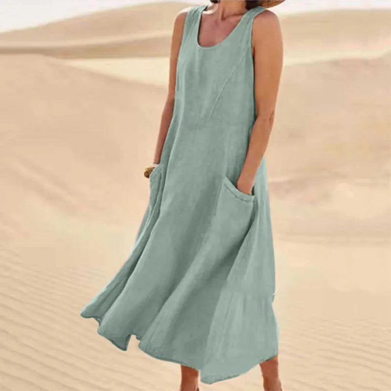 Zomerse Maxi-Jurk van Zonnegloed