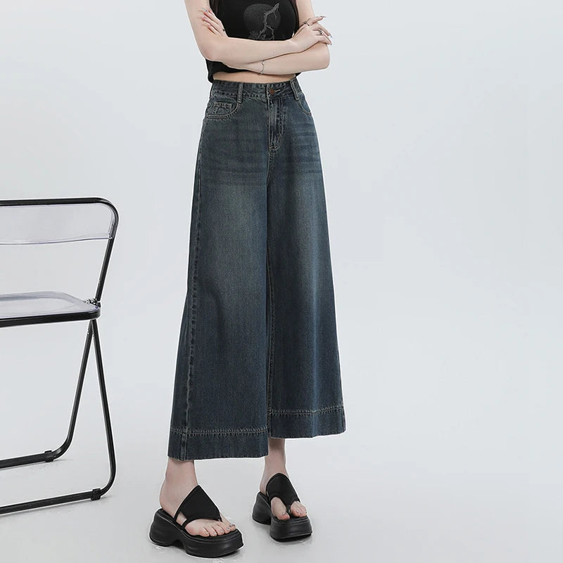 Summer Wide Blue Gorgeous Jeans