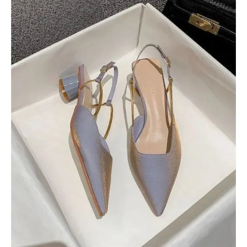 BlauwVlam Sandali Puntiaguti