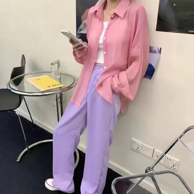 Luftige Sommerbrise Chiffon Bluse für stilvolle Damen