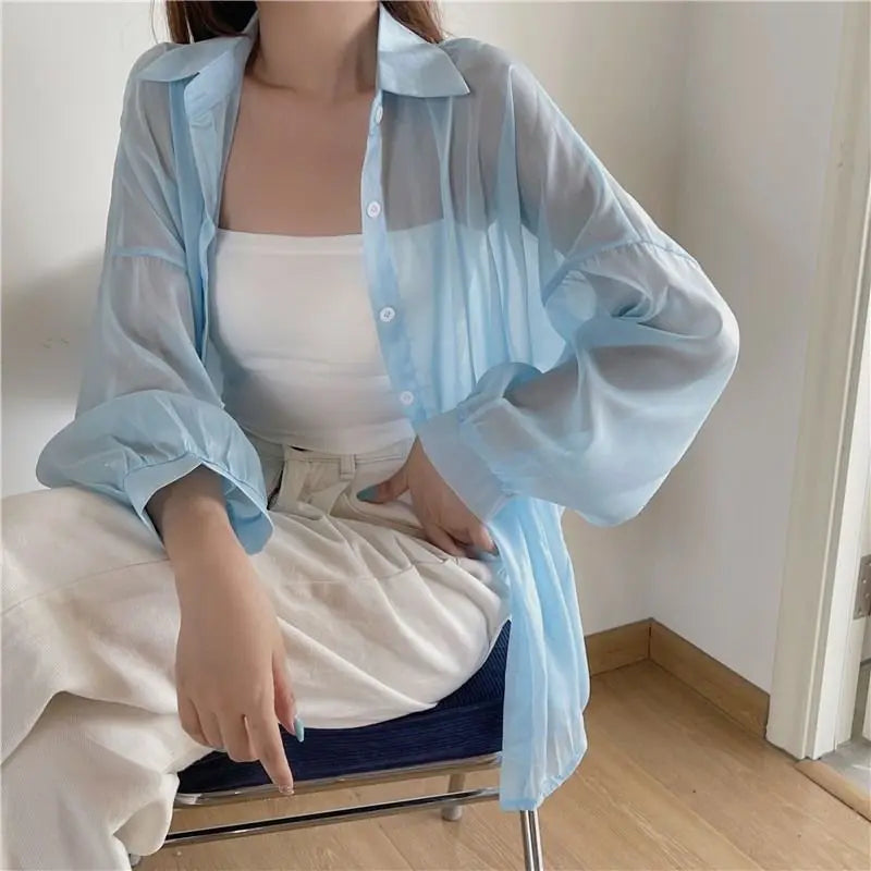 Luftige Sommerbrise Chiffon Bluse für stilvolle Damen