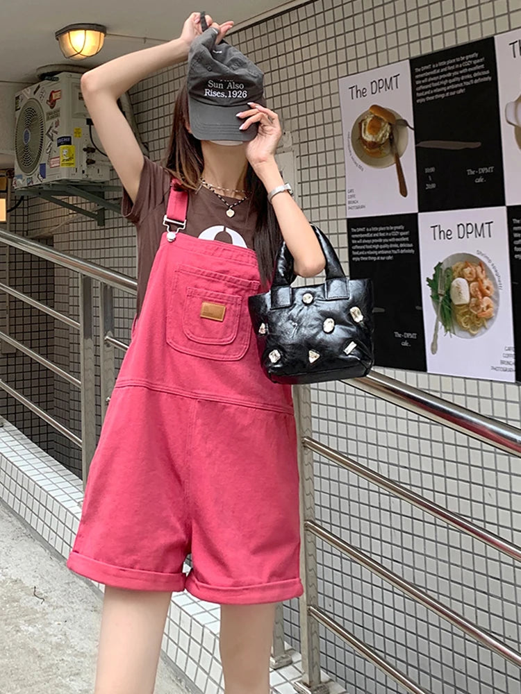 Bella Dames Denim Jumpsuit voor Zomerse Stijlvolle Dagen