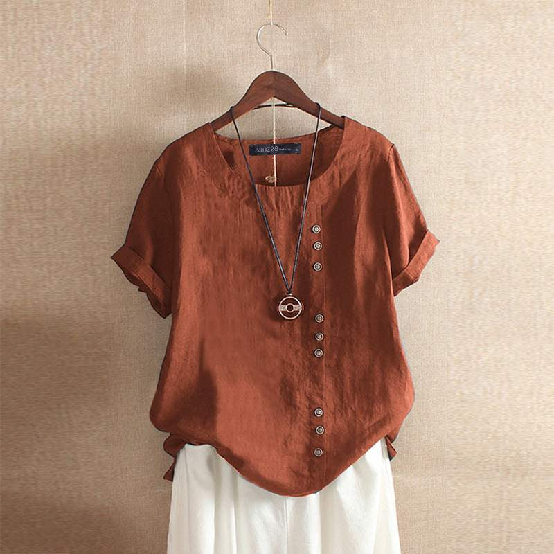 Sophie | Casual, relaxed fit zomerblouse