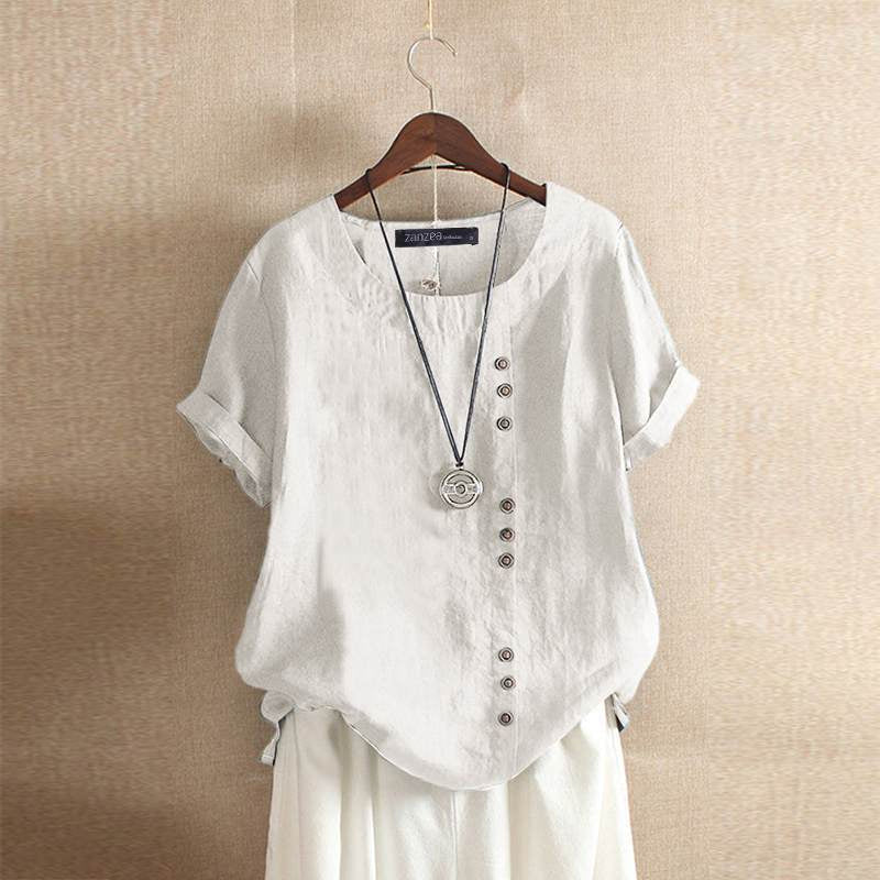 Sophie | Casual, relaxed fit zomerblouse