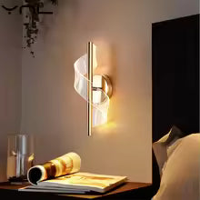 Spiraalvormige LED Wandlamp