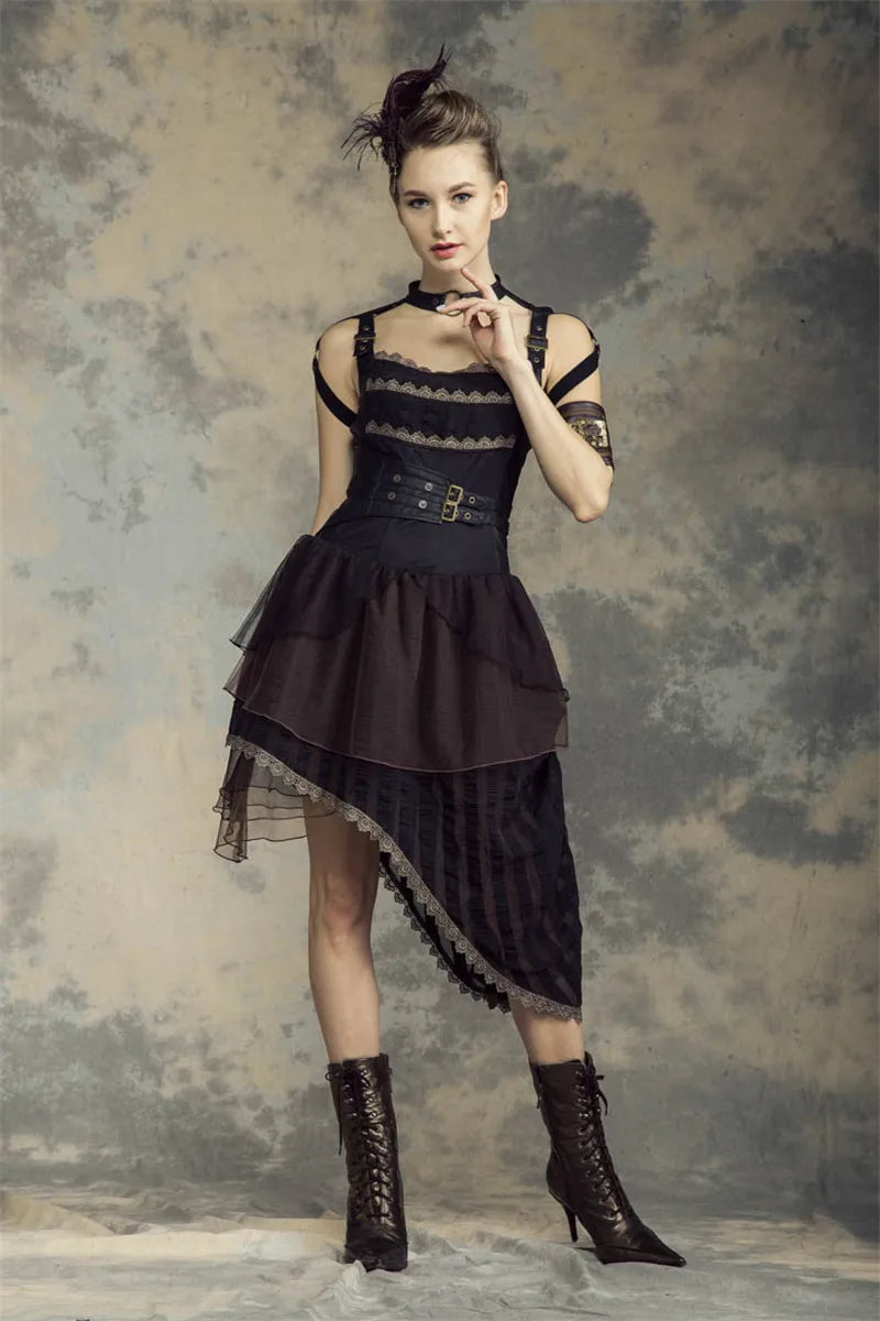 Ontketen je Innerlijke Rebel met Onze Steampunk Piratenjurk