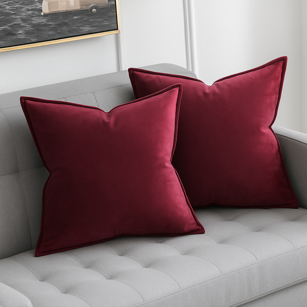 Stijlvolle Vierkante Decoratieve Kussenbezügen