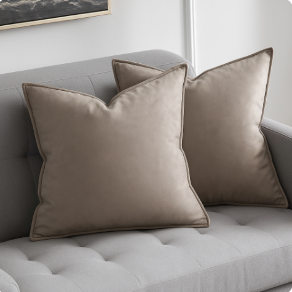 Stijlvolle Vierkante Decoratieve Kussenbezügen