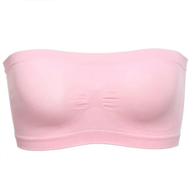 Beautiful Summer Breathable Mesh Tube Bra for Comfort and Style