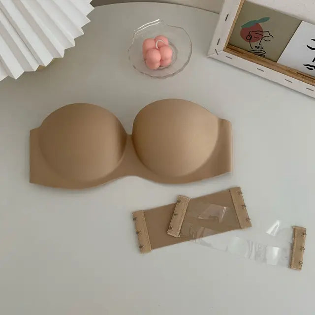 Glimmer's Summer New Sticky Strapless Invisible Sexy Bra