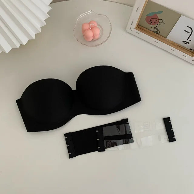 Glimmer's Summer New Sticky Strapless Invisible Sexy Bra
