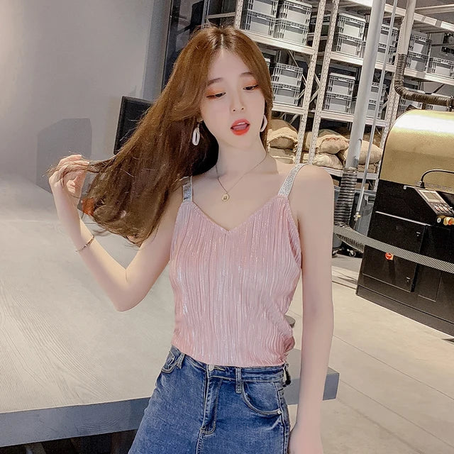 Débardeur pailleté festif pour des soirées éblouissantes